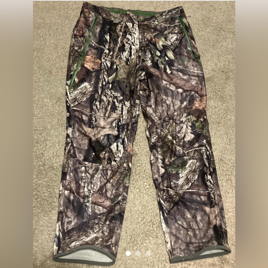 Ll Bean Mossy Oak Camo Hunting Pants L